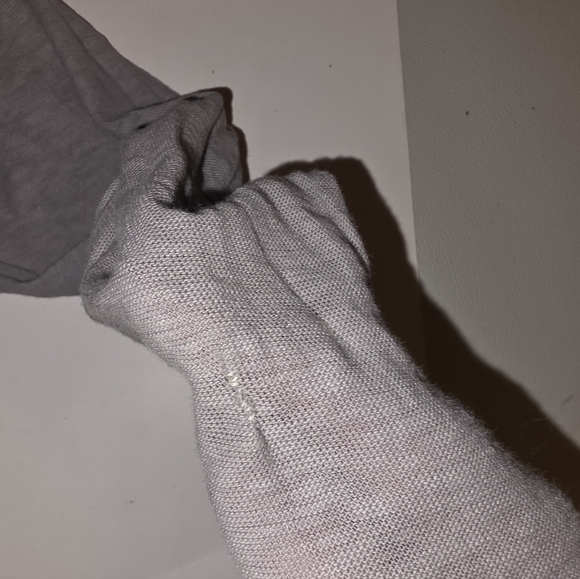 Free People Top Size L Gray/Multicolor Floral Embroidery - Picture 12 of 12